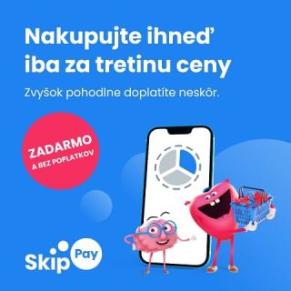 ⚡ Na e-shop sme dnes pre vás pridali ďalšiu platobnú možnosť – Skip Pay – nákup na tretiny Ako to funguje v praxi? 🤔 1️⃣...